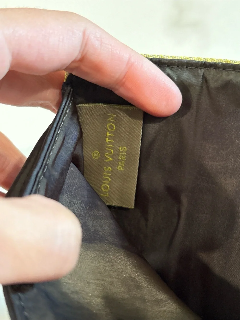 Louis Vuitton Cup Damier Geant Canvas Wallet